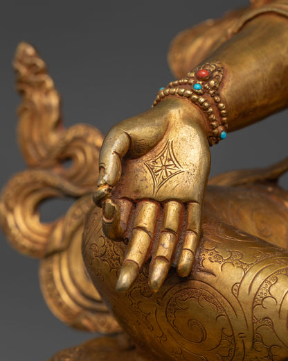 green tara statue: The Goddess of Compassion