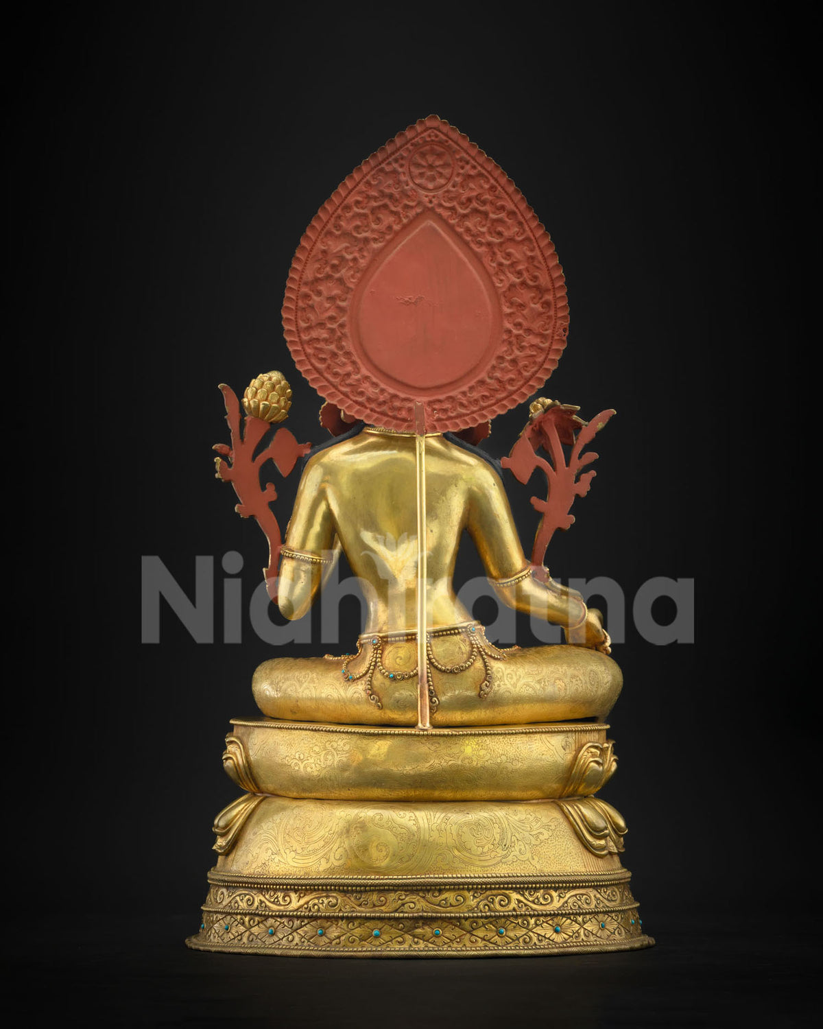 24" Buddhist Green Tara Statue | Himalayan Sacred Art