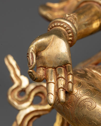 Authentic Green Tara Statue | Tibetan Buddhist Healing Statue