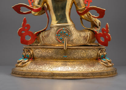 Green Tara Nepalese Statue | Mother of Compassion
