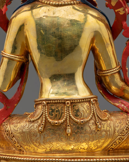 Authentic Green Tara Sculpture | Tibetan Buddhist Artwork