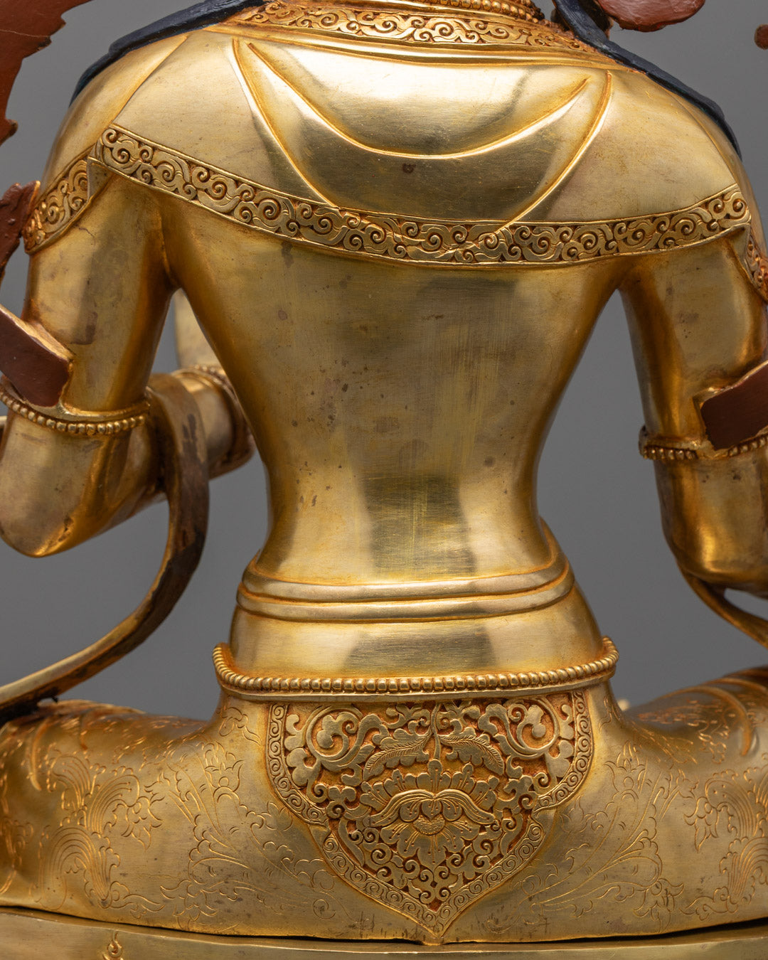 Nepalese Green Tara Sculpture | Handcrafted Goddess
