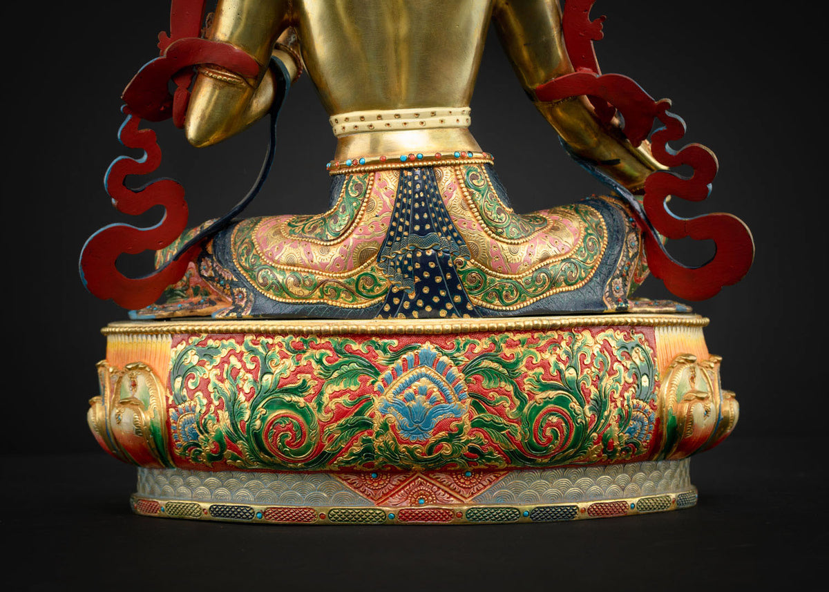 Green Tara Statue: Invoke Healing & Compassion
