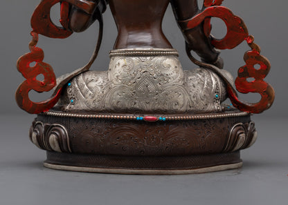 Authentic Nepalese Green Tara Statue