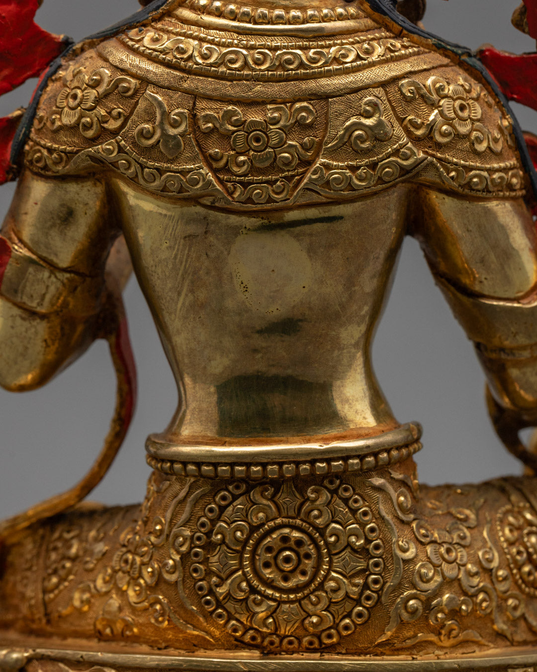 Authentic Green Tara Statue | Handmade Nepalese Sculpture
