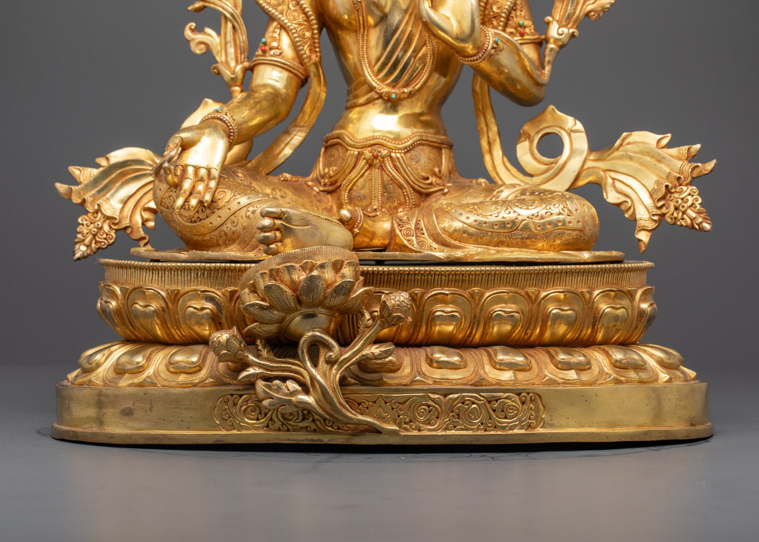 Goddess Green Tara Statue | Handcrafted Guardian of Liberation