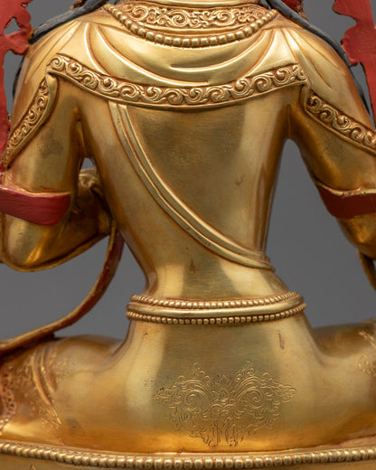 Sacred Feminine Statue of Green Tara | Bodhisattva of Compassion
