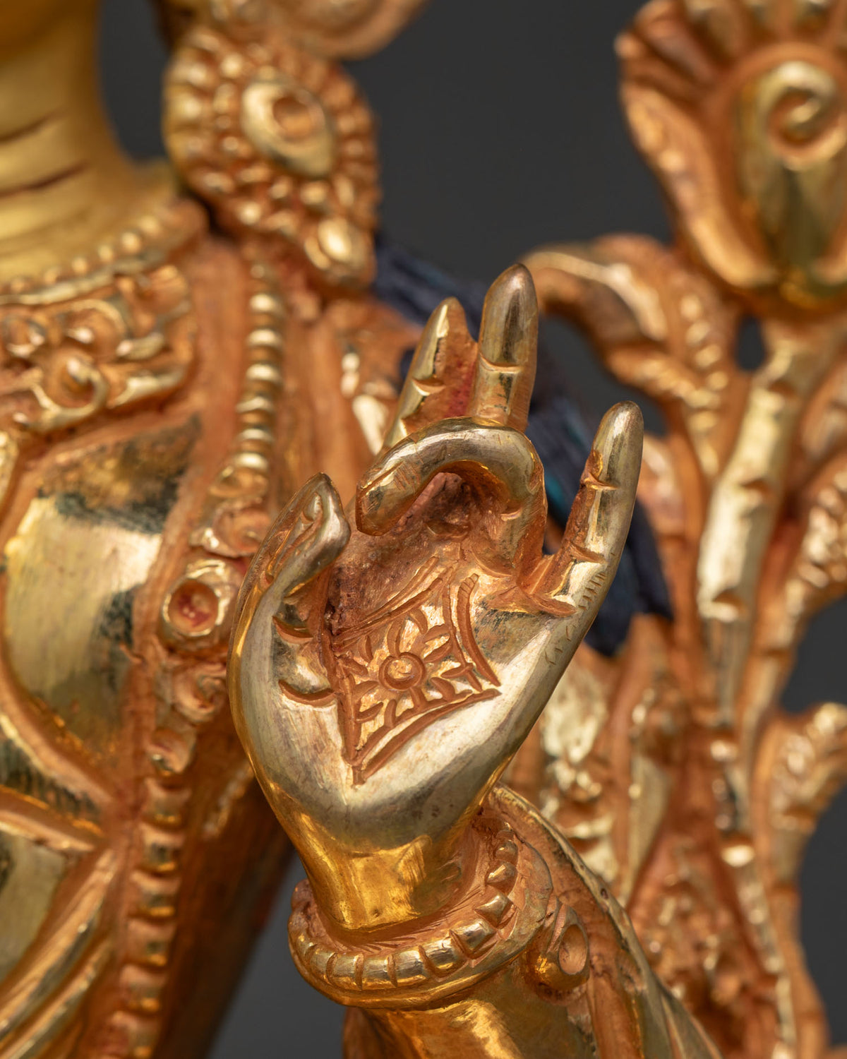 Green Tara Statue | Elegant Nepalese Buddhist Artwork for Altar