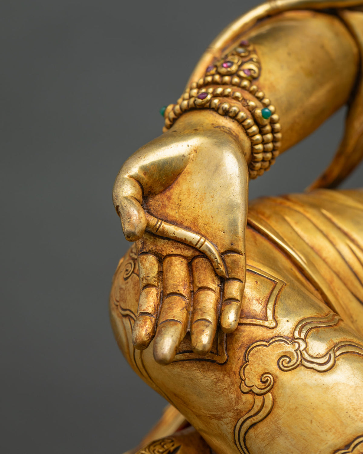Green Tara Meditation Statue – Buddhist Home Decor & Altar Figure