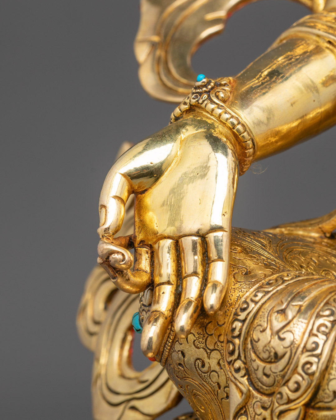 Green Tara Nepalese Statue | Mother of Compassion