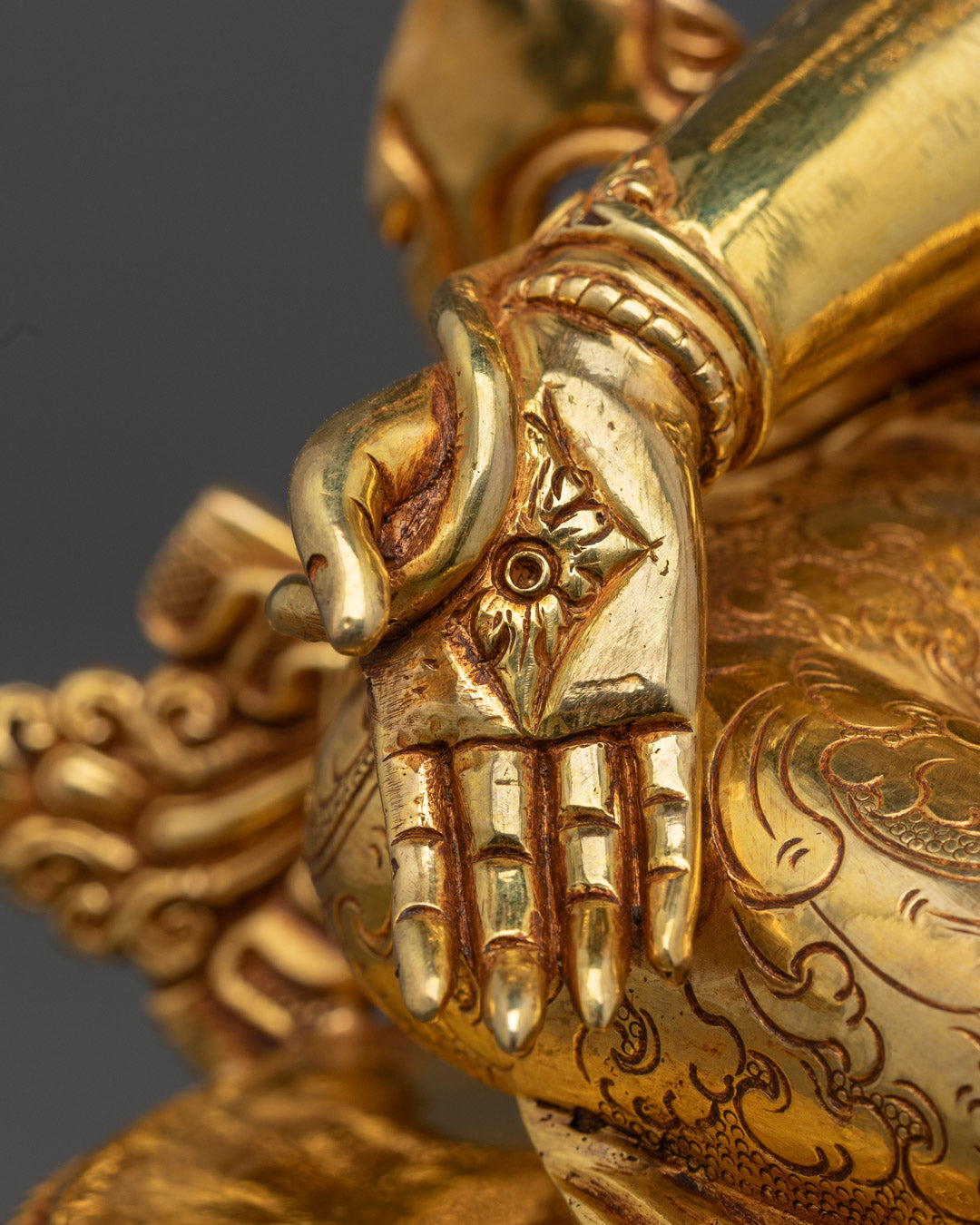 Authentic Green Tara Sculpture | Tibetan Buddhist Artwork