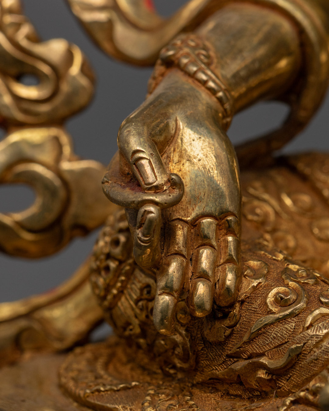 Authentic Green Tara Statue | Handmade Nepalese Sculpture