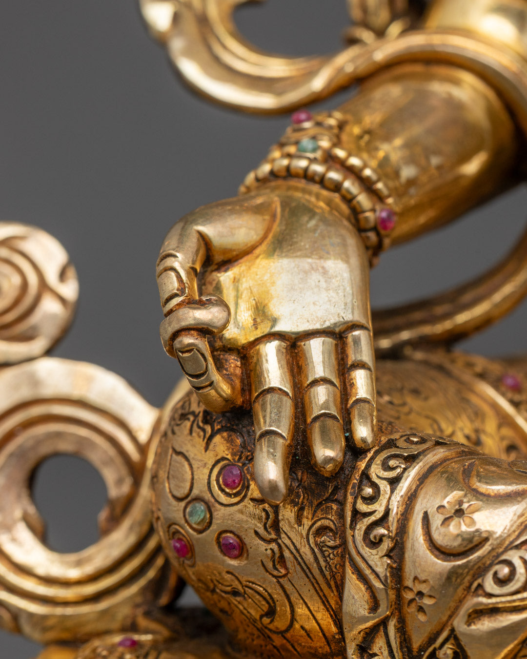 Handcrafted Green Tara Statue | Mother of Compassion