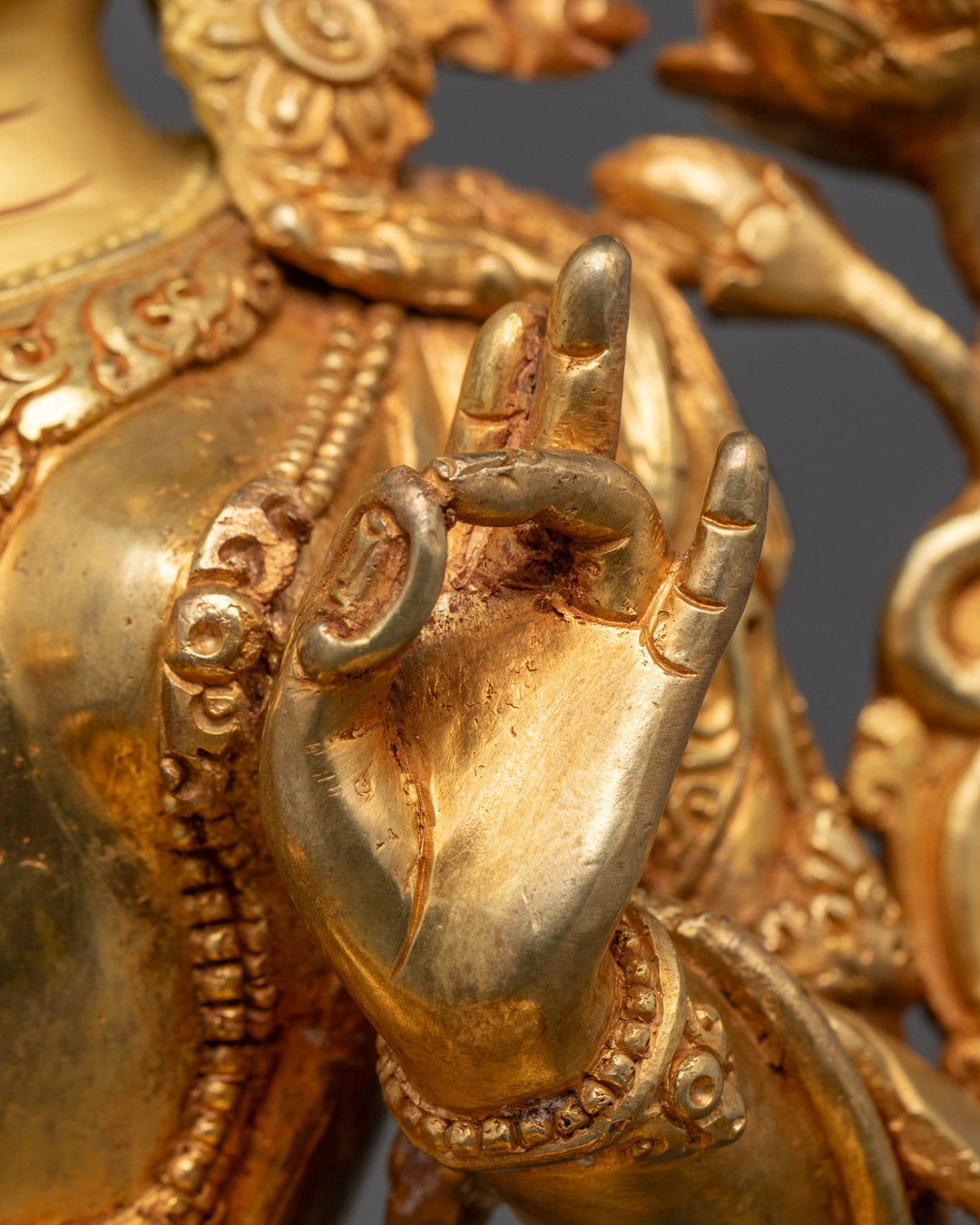 Divine Green Tara Sculpture | Perfect for Spiritual Decor