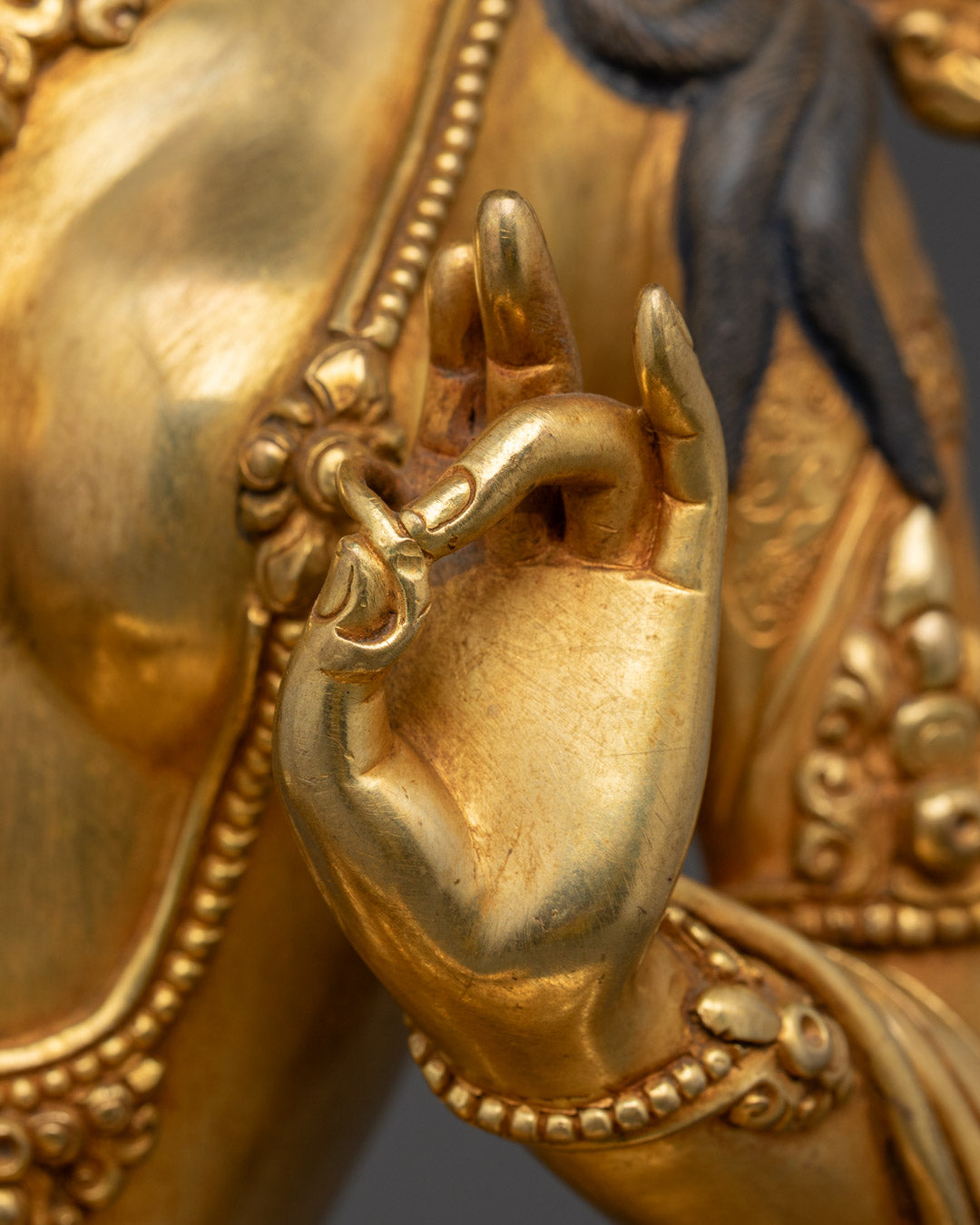 Authentic Green Tara Statue | Buddhist Goddess Statue