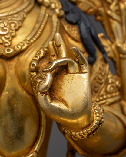 Green Tara Statue for Sale | Genuine Nepalese Buddhist Art
