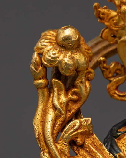 Traditional Green Tara Statue | Tibetan Buddhist Artwork