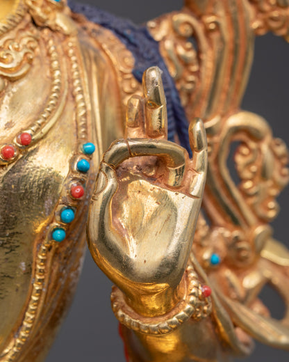 Supreme Mother Green Tara Statue | Himalayan Buddhist Art