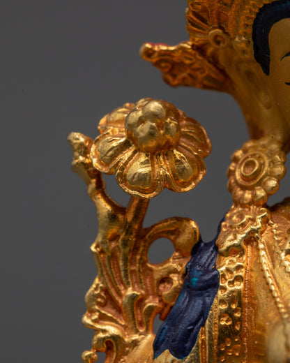 Blessed Green Tara Statue | Tibetan Buddhist Compassionate Savior