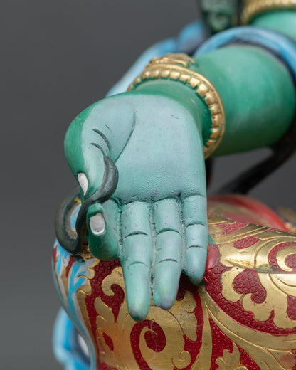 Green Tara Statue – Buddhist Healing Deity Figure