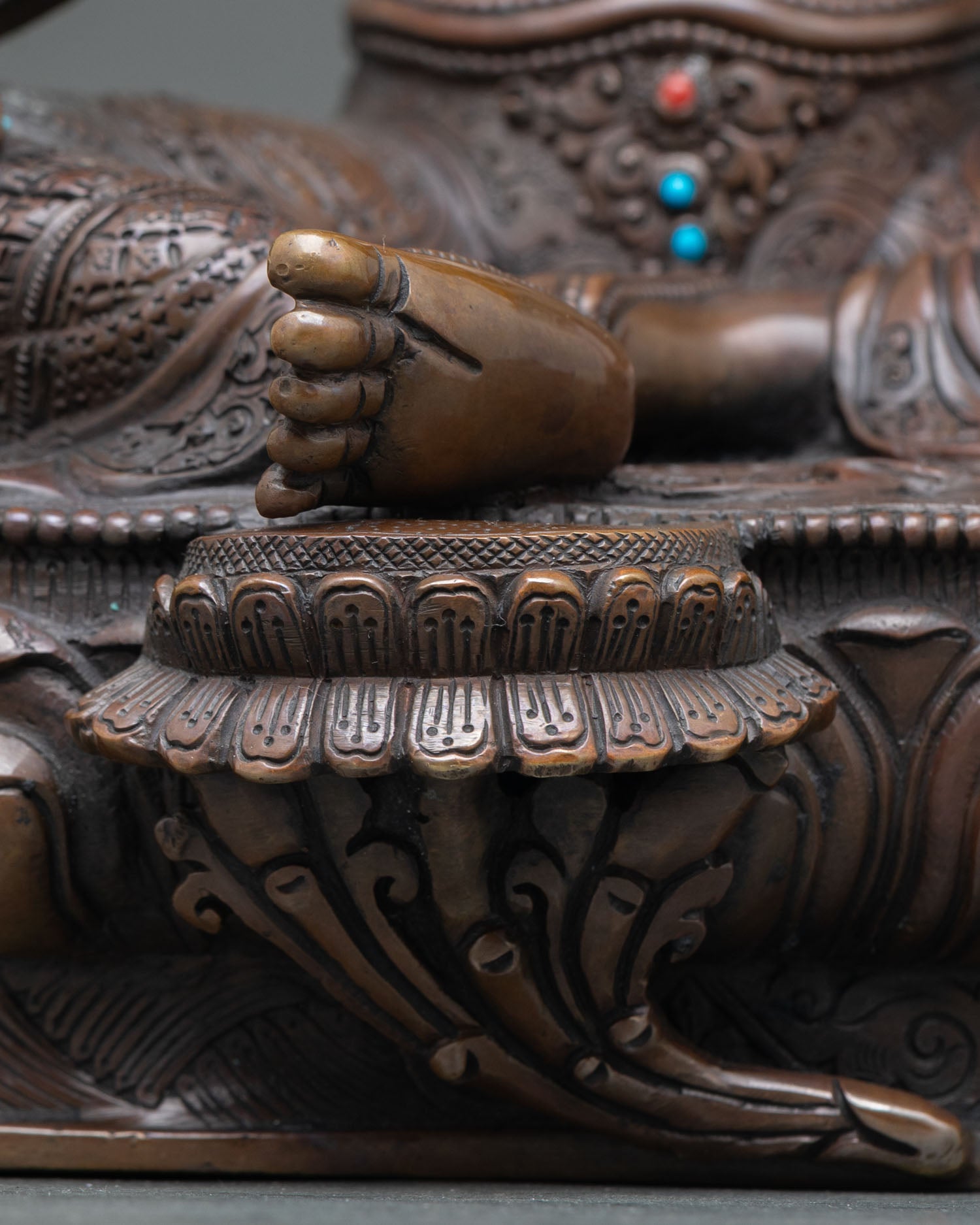Green Tara Statue
