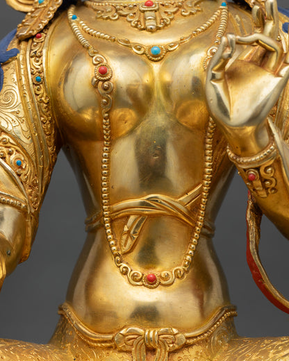 Green Tara Statue | Tibetan Compassionate Goddess Figurine