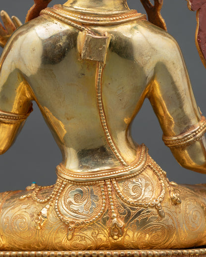 Green Tara Statue | Embodiment of Swift Compassion