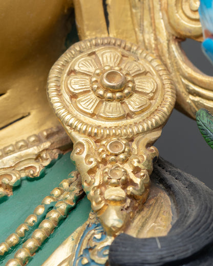 Green Tara Statue – Buddhist Healing Deity Figure