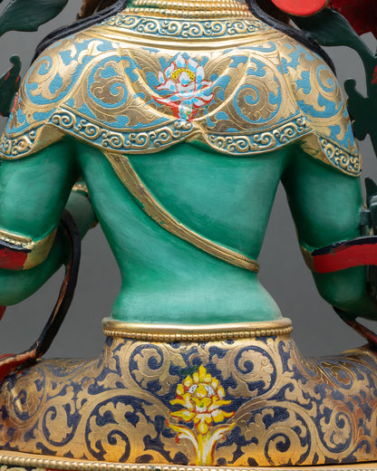 Green Tara Statue – Buddhist Healing Deity Figure
