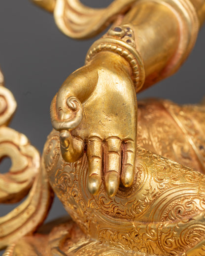 Mother Green Tara Handcrafted Statue| Himalayan Scared Art