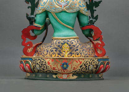 Green Tara Statue – Buddhist Healing Deity Figure