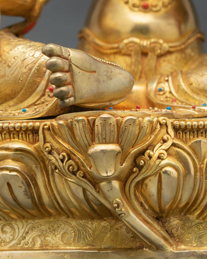 Green Tara Statue | Tibetan Compassionate Goddess Figurine