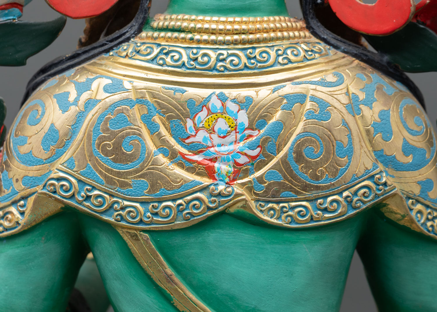 Green Tara Statue – Buddhist Healing Deity Figure