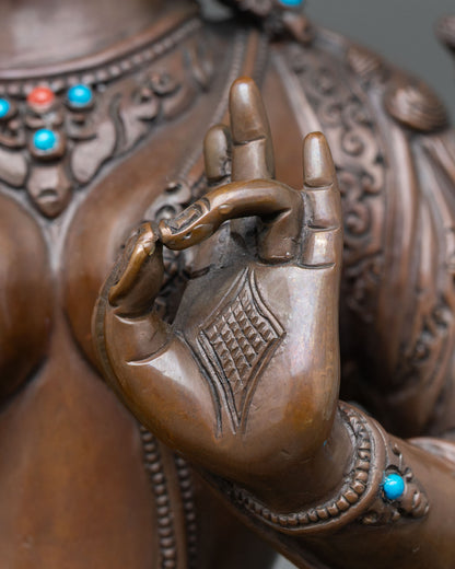 Green Tara Statue