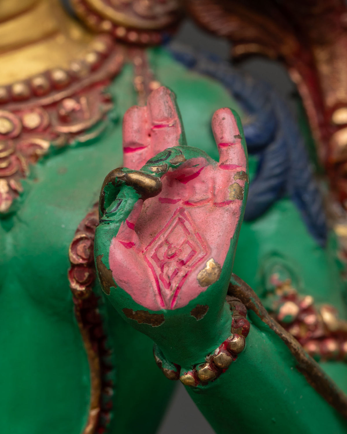 Green Tara Statue