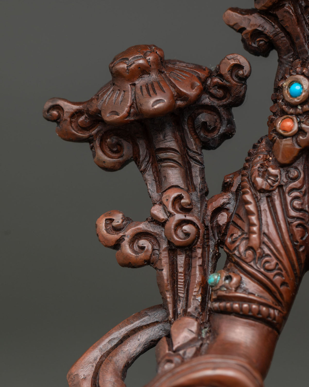 Oxidized Green Tara Statue | Compassionate Mother of Liberation