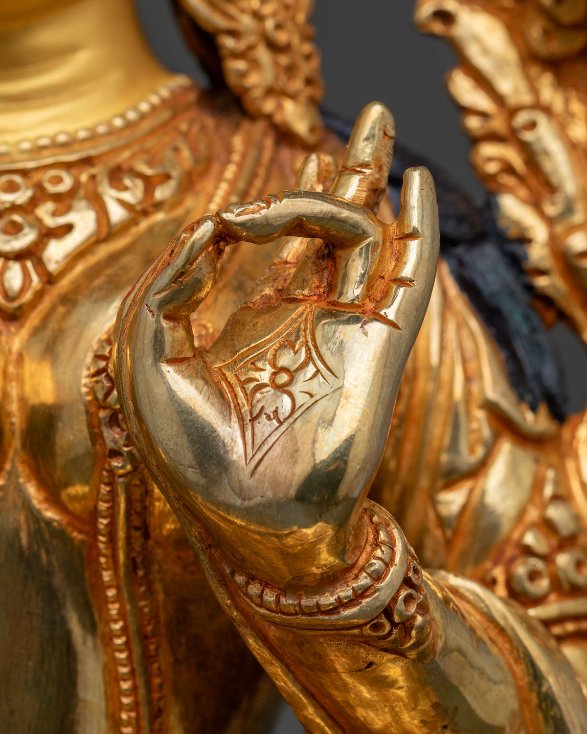 Green Tara Statue