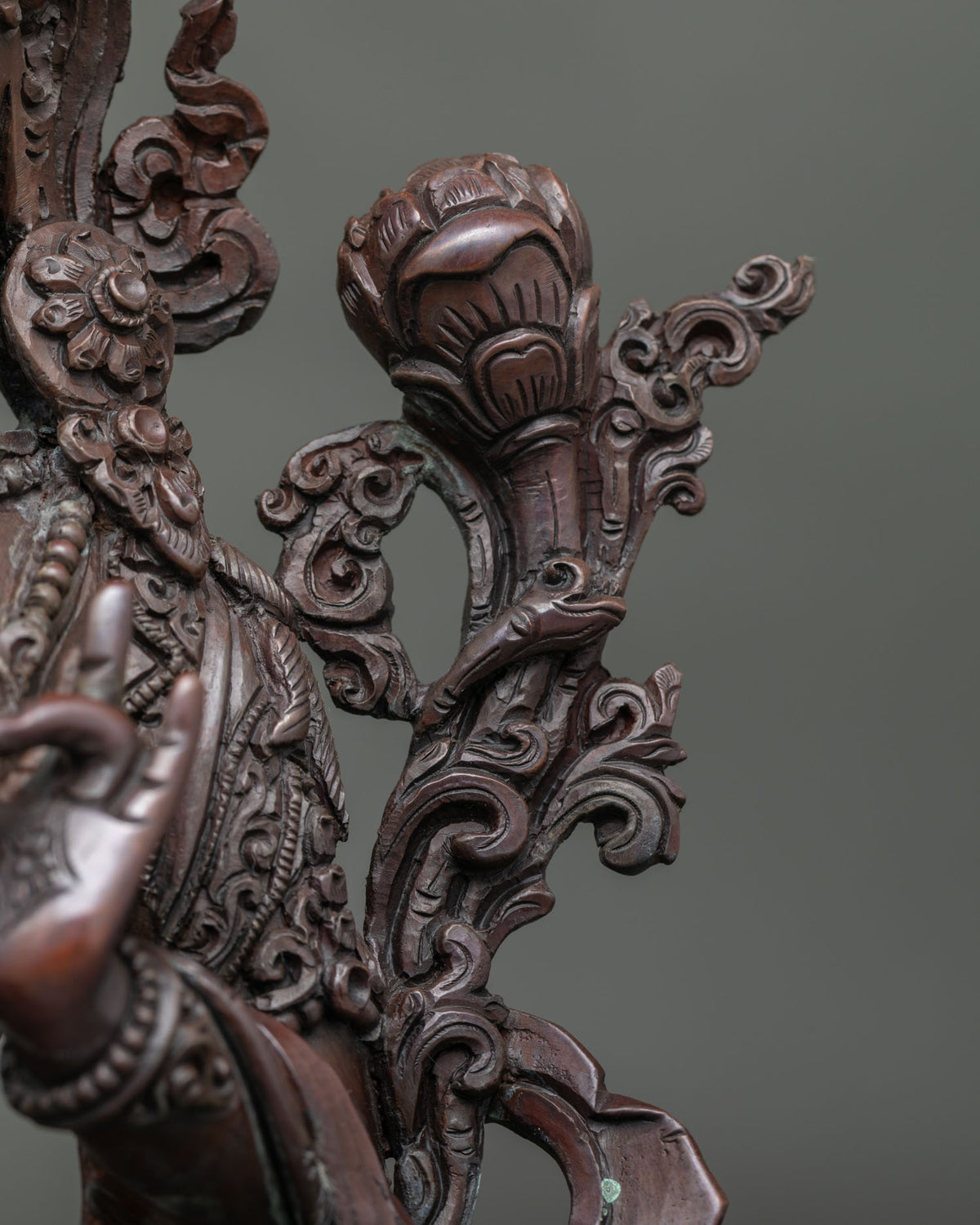 Handcrafted Green Tara Statue | Traditional Himalayan Artistry