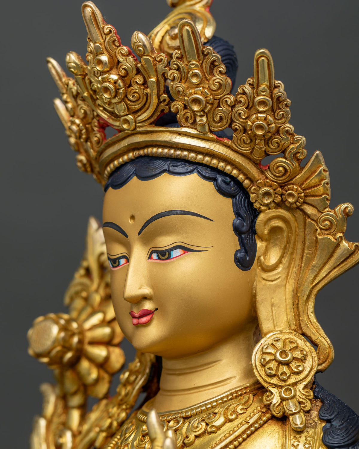 Green Tara Statue