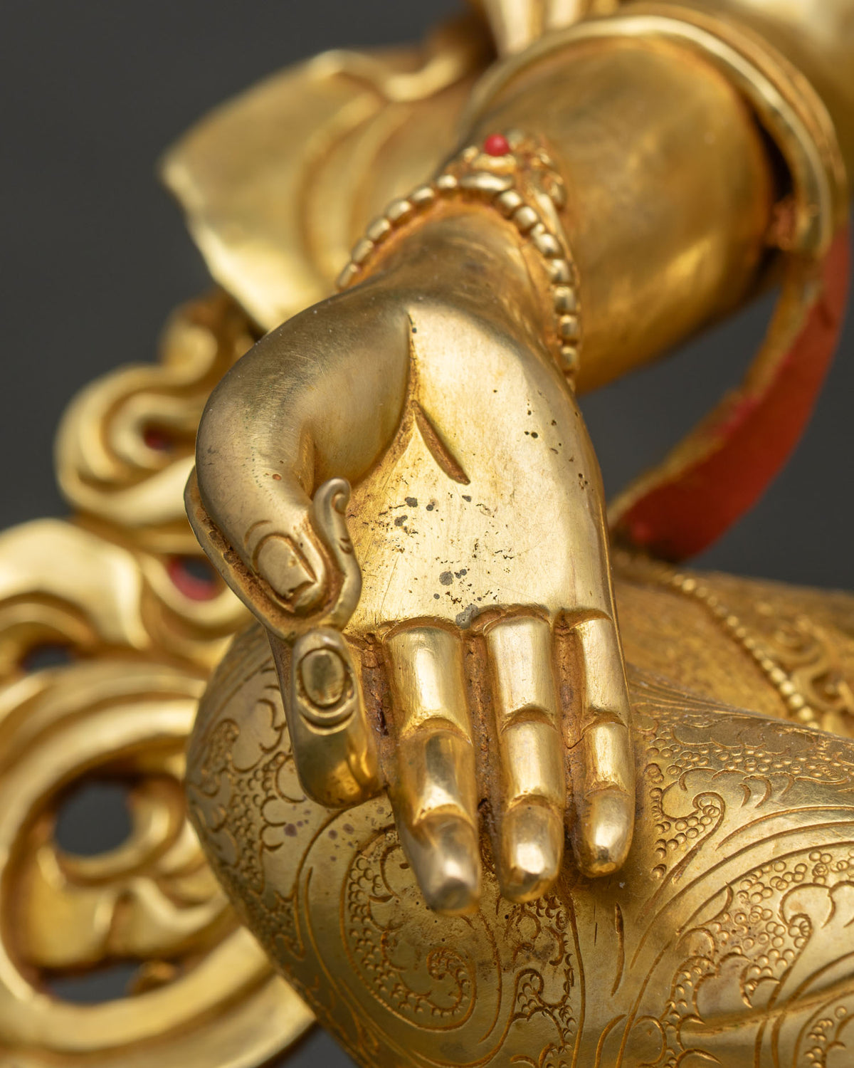 Handcrafted Green Tara Statue | Compassionate Mother Who Dispels Fear