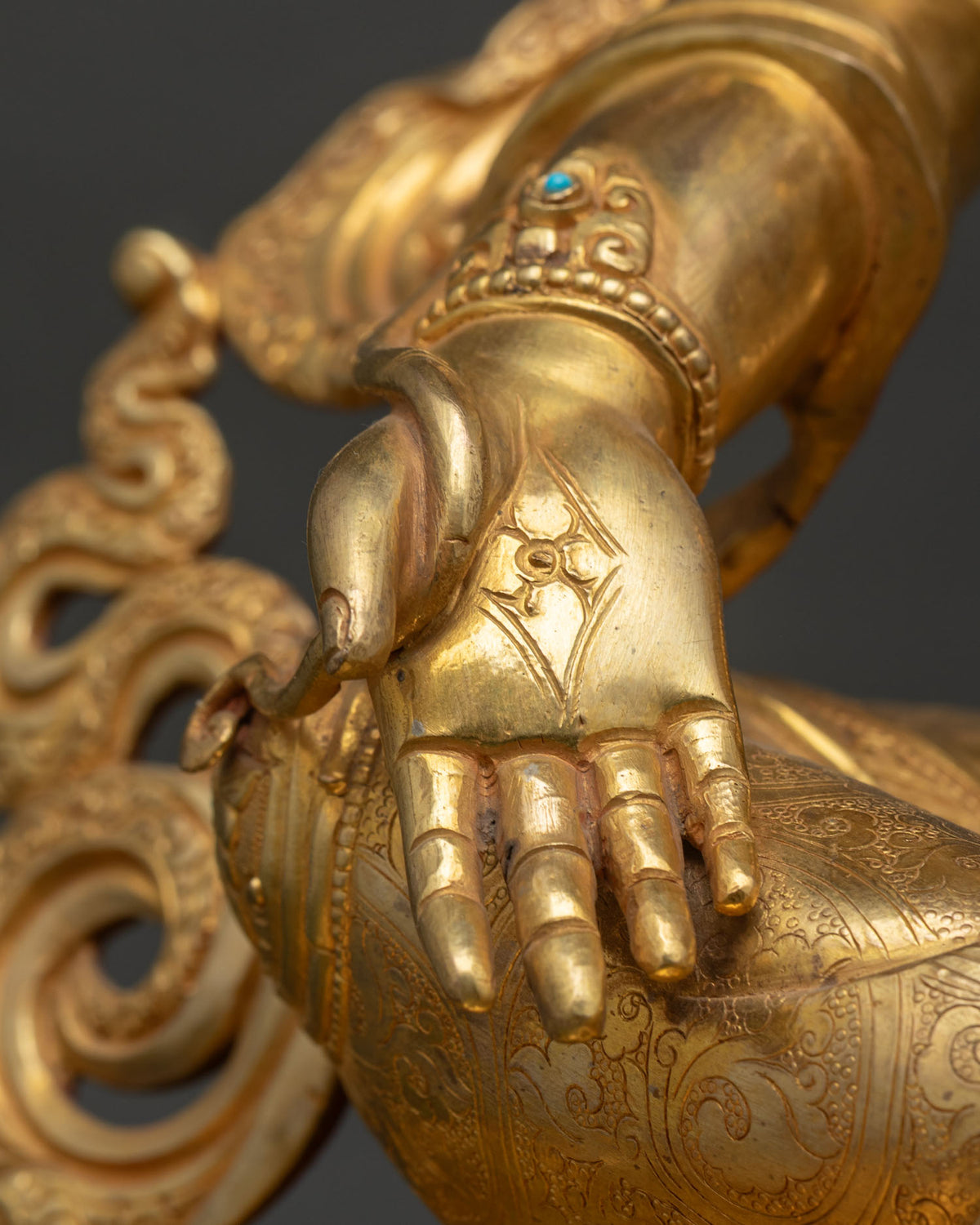 Handcrafted Green Tara Statue | Mother of Liberation & Fearlessness