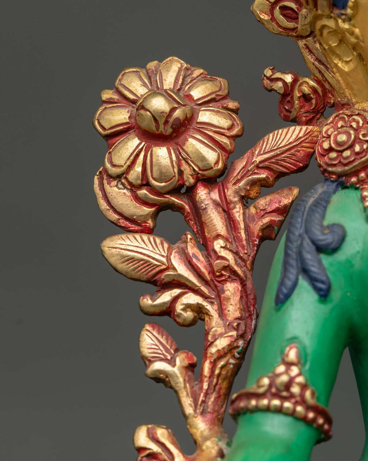 Green Tara Statue