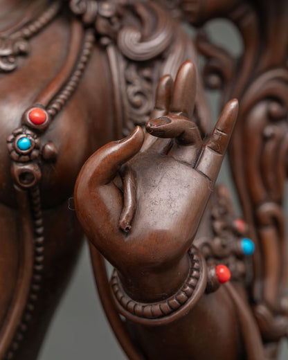Green Tara Statue | Female Bodhisattva of Compassion
