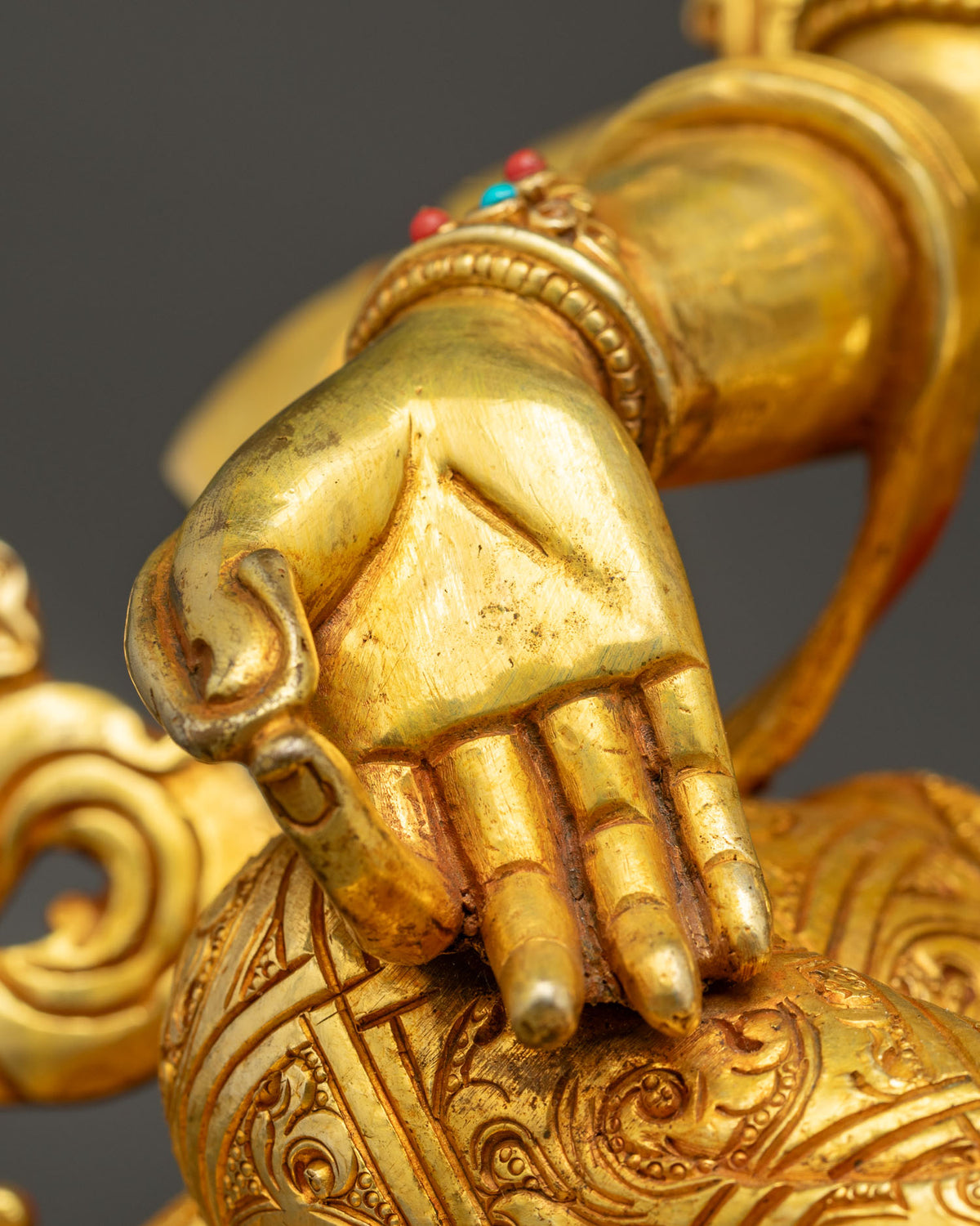 Green Tara Statue