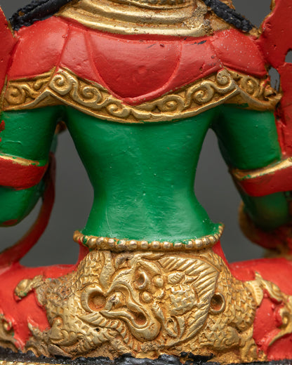 Green Tara Statue | Symbol of Protection and Wisdom