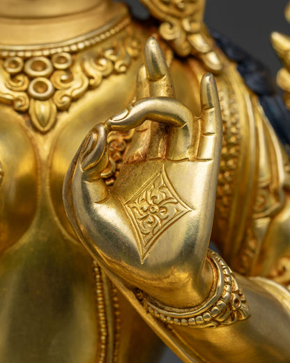Green Tara Statue