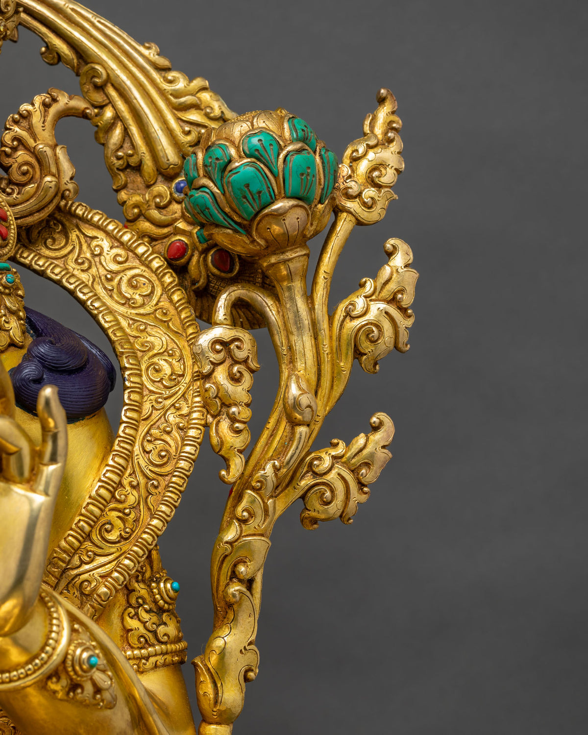 Large Green Tara Statue | Symbol of Swift Compassion & Liberation