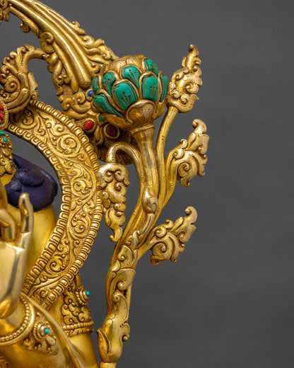 Large Green Tara Statue | Symbol of Swift Compassion & Liberation