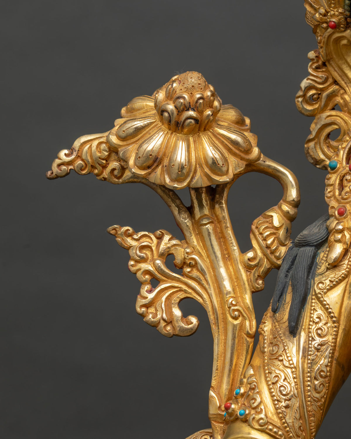 Handcrafted Green Tara Statue | Mother of Liberation & Fearlessness