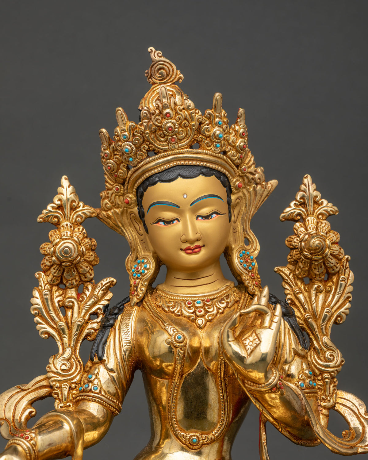 Green Tara Statue